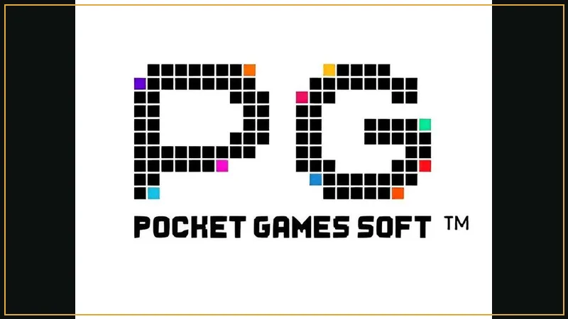 PG Soft official logo and iconic 3D game characters in mobile portrait view